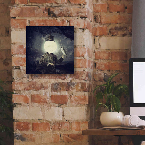 Image of 'Full Moon' by Paula Belle Flores, Giclee Canvas Wall Art,12 x 12