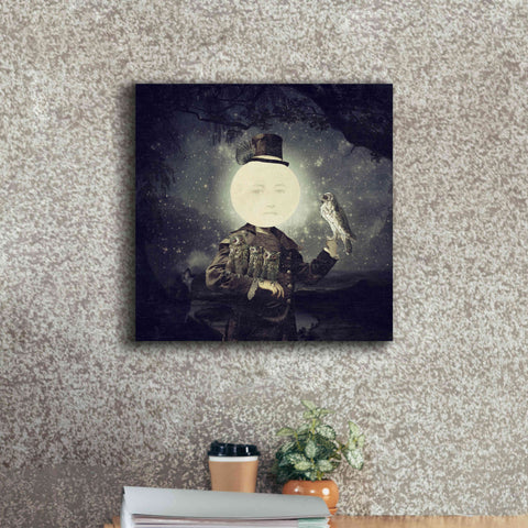 Image of 'Full Moon' by Paula Belle Flores, Giclee Canvas Wall Art,18 x 18