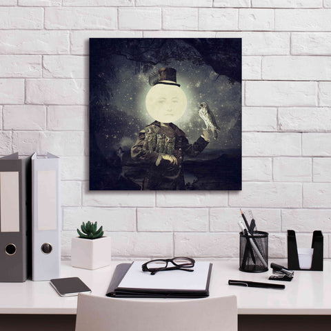 Image of 'Full Moon' by Paula Belle Flores, Giclee Canvas Wall Art,18 x 18