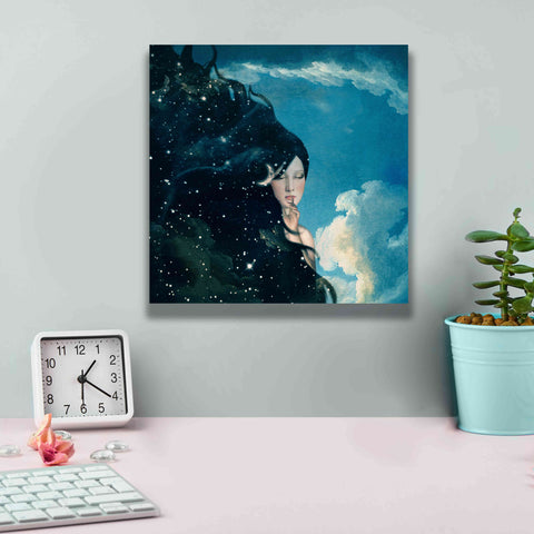 Image of 'Lady Night' by Paula Belle Flores, Giclee Canvas Wall Art,12 x 12