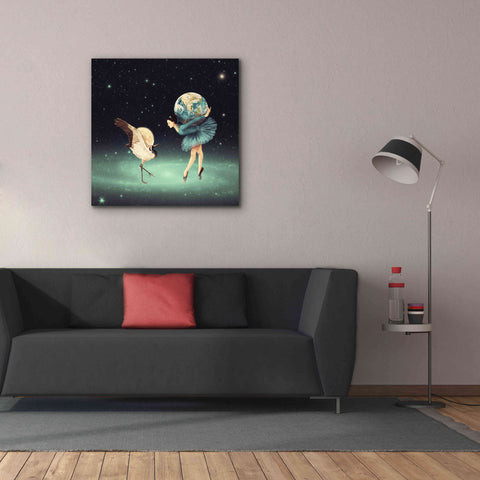 Image of 'Life is Just a Dance' by Paula Belle Flores, Giclee Canvas Wall Art,37 x 37