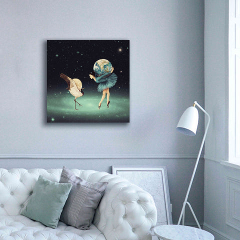 Image of 'Life is Just a Dance' by Paula Belle Flores, Giclee Canvas Wall Art,37 x 37