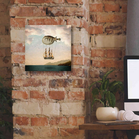 Image of 'The Big Journey' by Paula Belle Flores, Giclee Canvas Wall Art,12 x 12