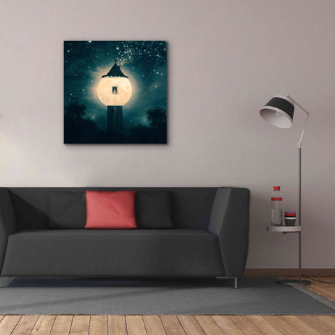Image of 'The Moon Tower' by Paula Belle Flores, Giclee Canvas Wall Art,37 x 37