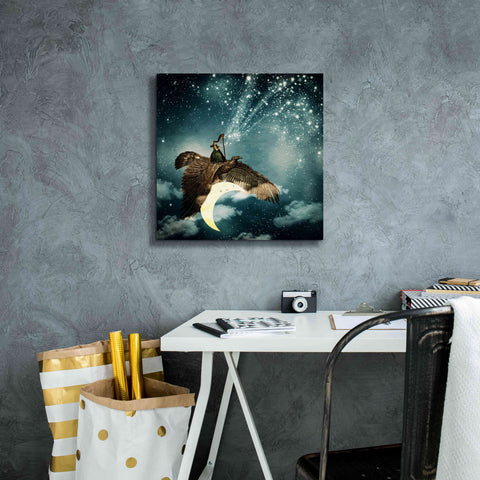 Image of 'The Night Goddess' by Paula Belle Flores, Giclee Canvas Wall Art,18 x 18