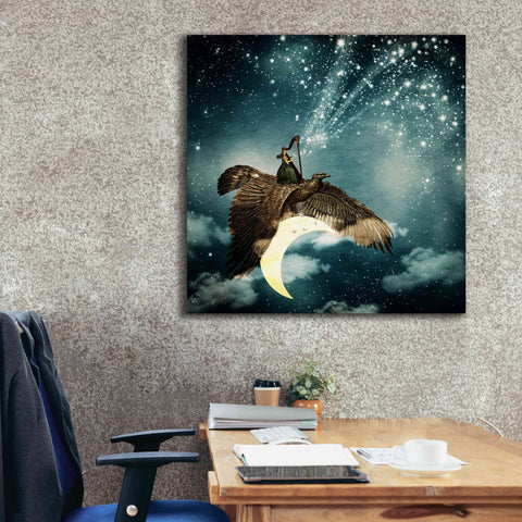 Image of 'The Night Goddess' by Paula Belle Flores, Giclee Canvas Wall Art,37 x 37