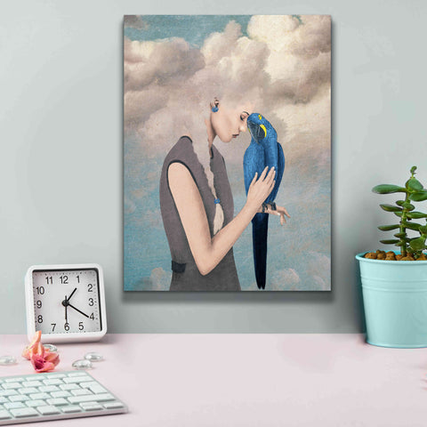 Image of 'You Are Safe With Me' by Paula Belle Flores, Giclee Canvas Wall Art,12 x 16