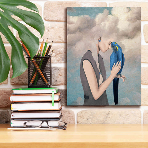 Image of 'You Are Safe With Me' by Paula Belle Flores, Giclee Canvas Wall Art,12 x 16