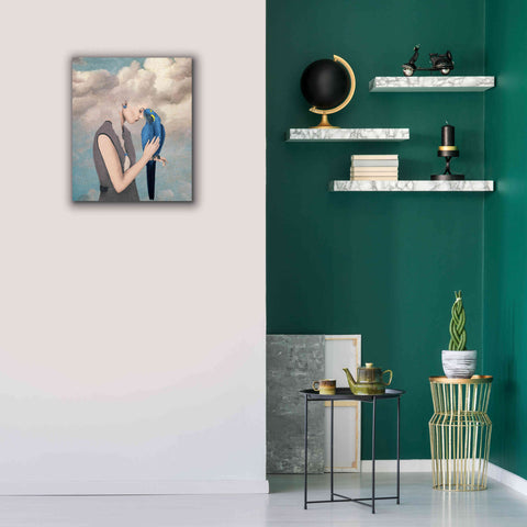 Image of 'You Are Safe With Me' by Paula Belle Flores, Giclee Canvas Wall Art,20 x 24