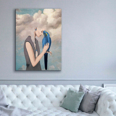 Image of 'You Are Safe With Me' by Paula Belle Flores, Giclee Canvas Wall Art,40 x 54