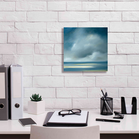 Image of 'Skaket Blue' by Rick Fleury, Giclee Canvas Wall Art,12 x 12