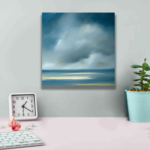 Image of 'Skaket Blue' by Rick Fleury, Giclee Canvas Wall Art,12 x 12