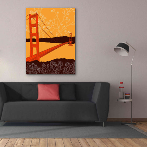 Image of 'Golden Gate Bridge - Headlands' by Shane Donahue, Giclee Canvas Wall Art,40 x 54