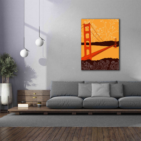 Image of 'Golden Gate Bridge - Headlands' by Shane Donahue, Giclee Canvas Wall Art,40 x 54