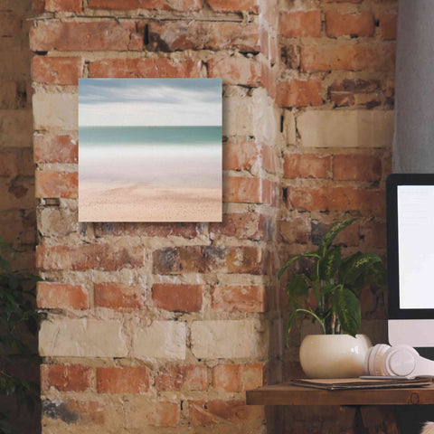 Image of 'Beach Sea Sky' by Wilco Dragt, Giclee Canvas Wall Art,12 x 12