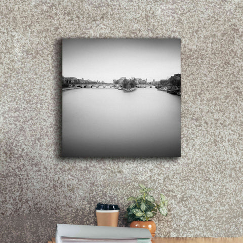 Image of 'Ile de la Cite' by Wilco Dragt, Giclee Canvas Wall Art,18 x 18