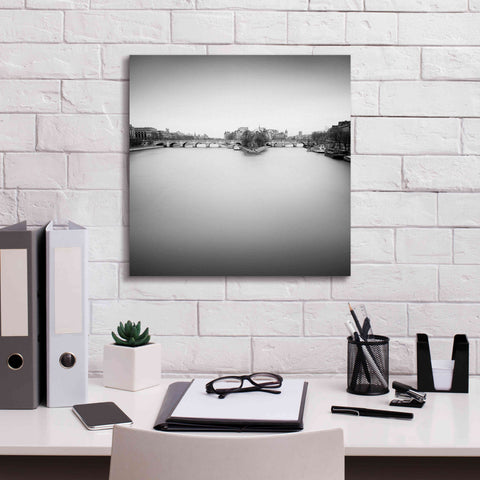 Image of 'Ile de la Cite' by Wilco Dragt, Giclee Canvas Wall Art,18 x 18