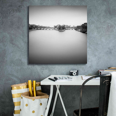 Image of 'Ile de la Cite' by Wilco Dragt, Giclee Canvas Wall Art,26 x 26