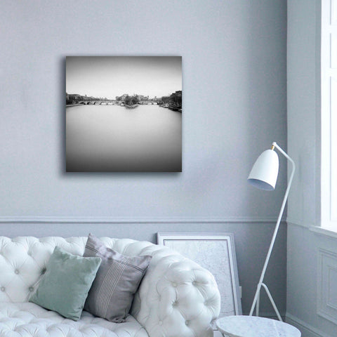 Image of 'Ile de la Cite' by Wilco Dragt, Giclee Canvas Wall Art,37 x 37