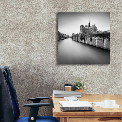 Image of 'Notre Dame II' by Wilco Dragt, Giclee Canvas Wall Art,26 x 26