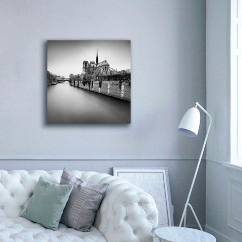 Image of 'Notre Dame II' by Wilco Dragt, Giclee Canvas Wall Art,37 x 37