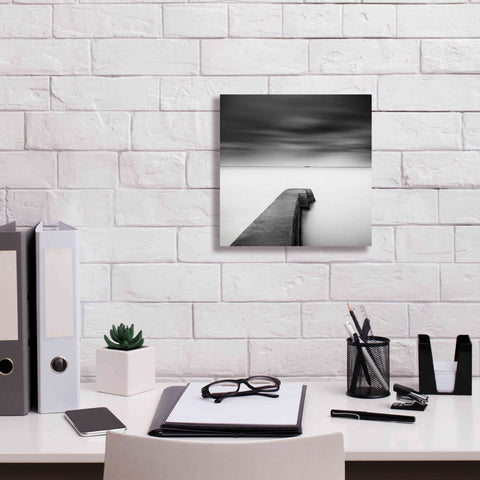 Image of 'The Jetty-Study #1' by Wilco Dragt, Giclee Canvas Wall Art,12 x 12