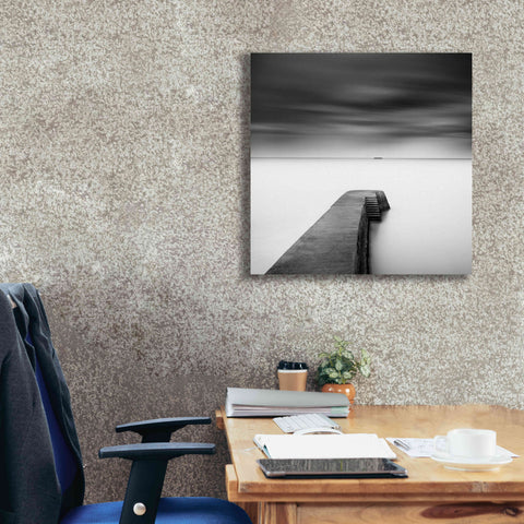 Image of 'The Jetty-Study #1' by Wilco Dragt, Giclee Canvas Wall Art,26 x 26