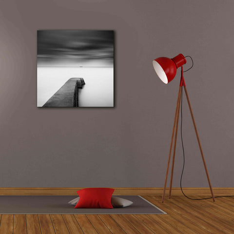 Image of 'The Jetty-Study #1' by Wilco Dragt, Giclee Canvas Wall Art,26 x 26