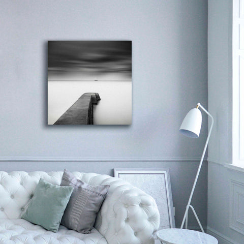 Image of 'The Jetty-Study #1' by Wilco Dragt, Giclee Canvas Wall Art,37 x 37