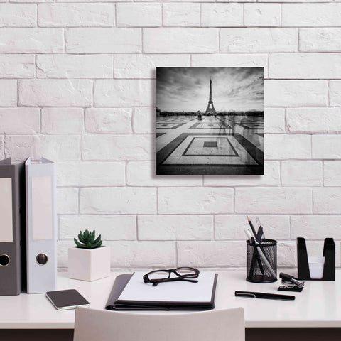 Image of 'Tourists' by Wilco Dragt, Giclee Canvas Wall Art,12 x 12