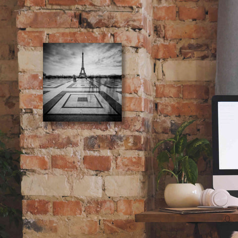 Image of 'Tourists' by Wilco Dragt, Giclee Canvas Wall Art,12 x 12