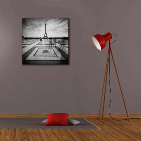 Image of 'Tourists' by Wilco Dragt, Giclee Canvas Wall Art,26 x 26