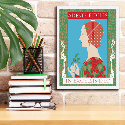 Image of 'Adeste Fidelis' by David Chestnutt, Giclee Canvas Wall Art,12 x 16