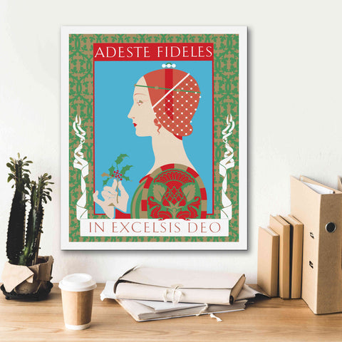 Image of 'Adeste Fidelis' by David Chestnutt, Giclee Canvas Wall Art,20 x 24