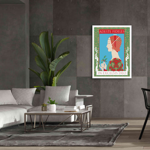 Image of 'Adeste Fidelis' by David Chestnutt, Giclee Canvas Wall Art,40 x 54