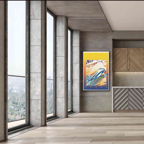 Image of 'Airlift' by David Chestnutt, Giclee Canvas Wall Art,40 x 60