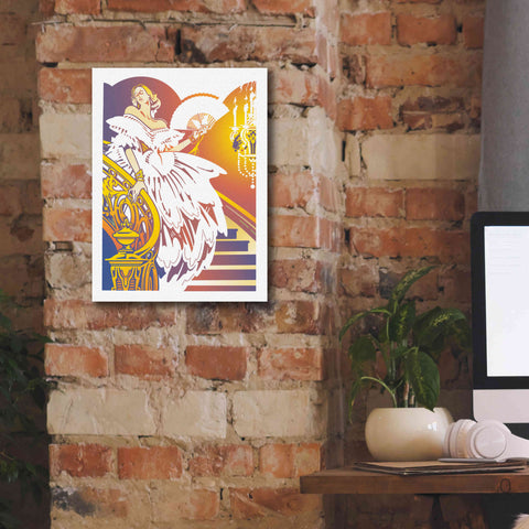 Image of 'Anti-Bellum' by David Chestnutt, Giclee Canvas Wall Art,12 x 16