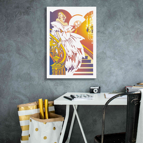 Image of 'Anti-Bellum' by David Chestnutt, Giclee Canvas Wall Art,18 x 26