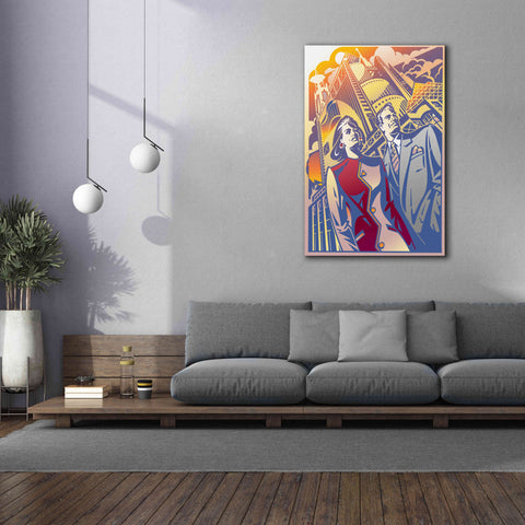 Image of 'Architectural Business Couple' by David Chestnutt, Giclee Canvas Wall Art,40 x 60