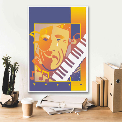 Image of 'Arts And Music' by David Chestnutt, Giclee Canvas Wall Art,18 x 26