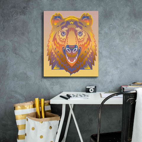 Image of 'Bear' by David Chestnutt, Giclee Canvas Wall Art,20 x 24