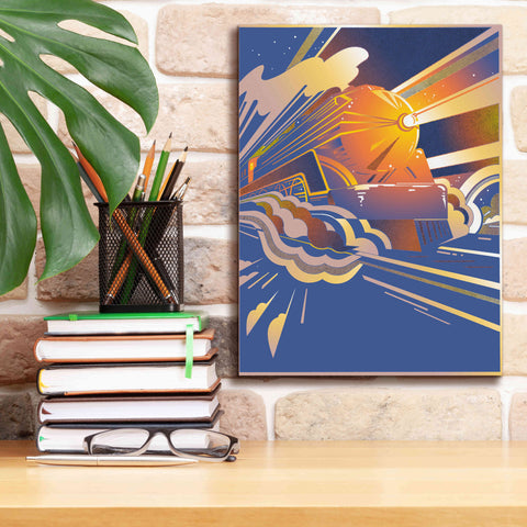 Image of 'Bullet Train' by David Chestnutt, Giclee Canvas Wall Art,12 x 16