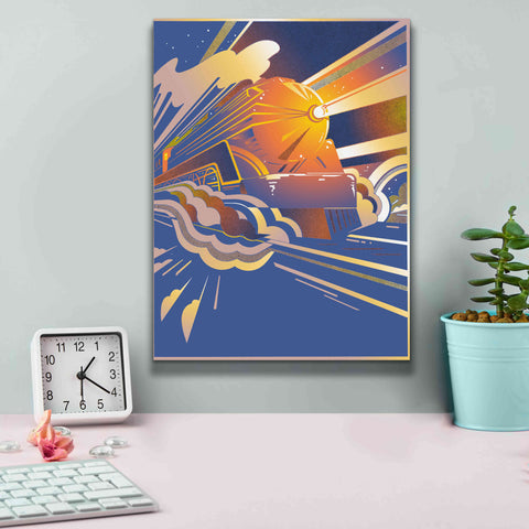 Image of 'Bullet Train' by David Chestnutt, Giclee Canvas Wall Art,12 x 16