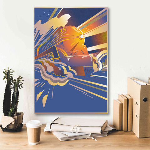 Image of 'Bullet Train' by David Chestnutt, Giclee Canvas Wall Art,18 x 26