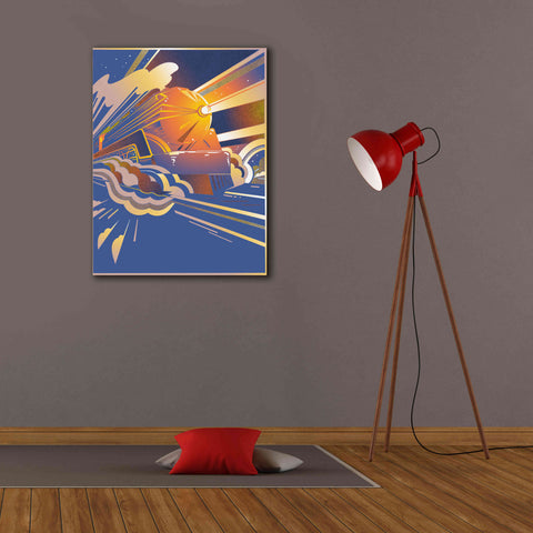 Image of 'Bullet Train' by David Chestnutt, Giclee Canvas Wall Art,26 x 34