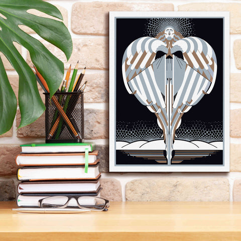 Image of 'Christmas Angel' by David Chestnutt, Giclee Canvas Wall Art,12 x 16