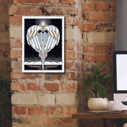 Image of 'Christmas Angel' by David Chestnutt, Giclee Canvas Wall Art,12 x 16