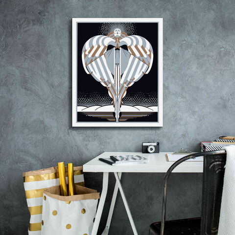 Image of 'Christmas Angel' by David Chestnutt, Giclee Canvas Wall Art,20 x 24