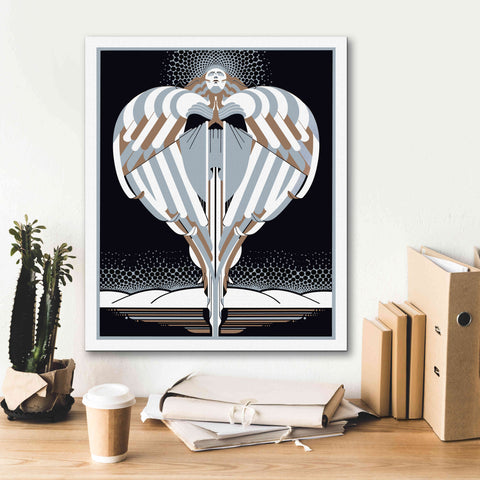 Image of 'Christmas Angel' by David Chestnutt, Giclee Canvas Wall Art,20 x 24