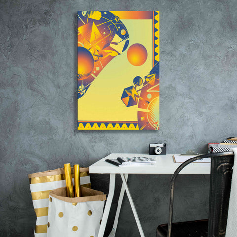 Image of 'Cyber Space' by David Chestnutt, Giclee Canvas Wall Art,18 x 26